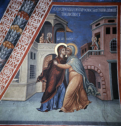 480x500 Cyprus, Kalopanayiotis, Latin Chapel In The Monastery Church Of St - Byzantine Painting Style