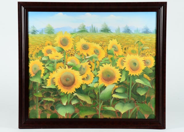 640x457 Original Oil On Canvas By C. Benolt Ebth - C Benolt Oil Painting