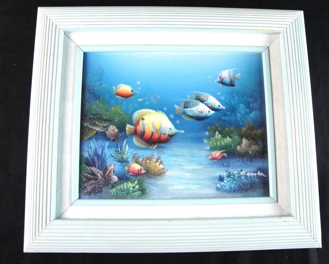 1347x1080 Seascape - C Benolt Painting