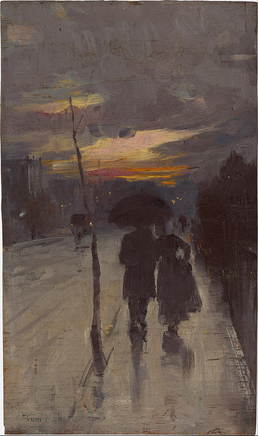 532x900 Going Home C. Painting By Tom Roberts - C Roberts Painting
