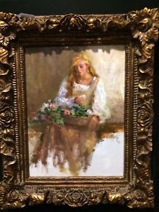 225x300 Original Oil Painting - C Roberts Painting