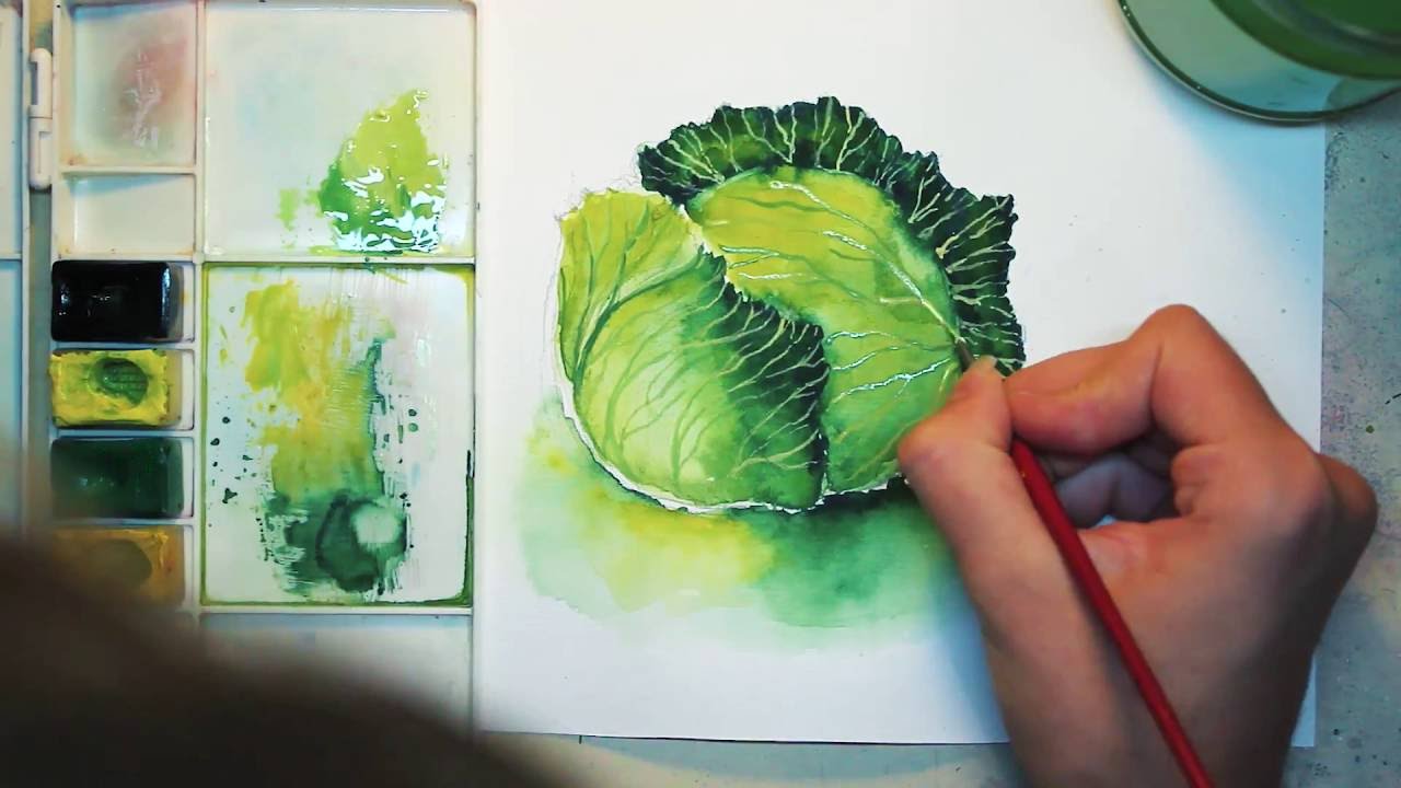 1280x720 - Cabbage Painting