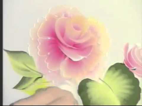 480x360 Donna Dewberry Teaches You How To Paint The Cabbage Rose - Cabbage Rose Painting