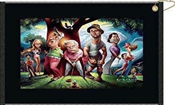 355x214 David O'Keefe Bushwood - Caddyshack Painting