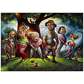 275x275 David O'Keefe Bushwood - Caddyshack Painting