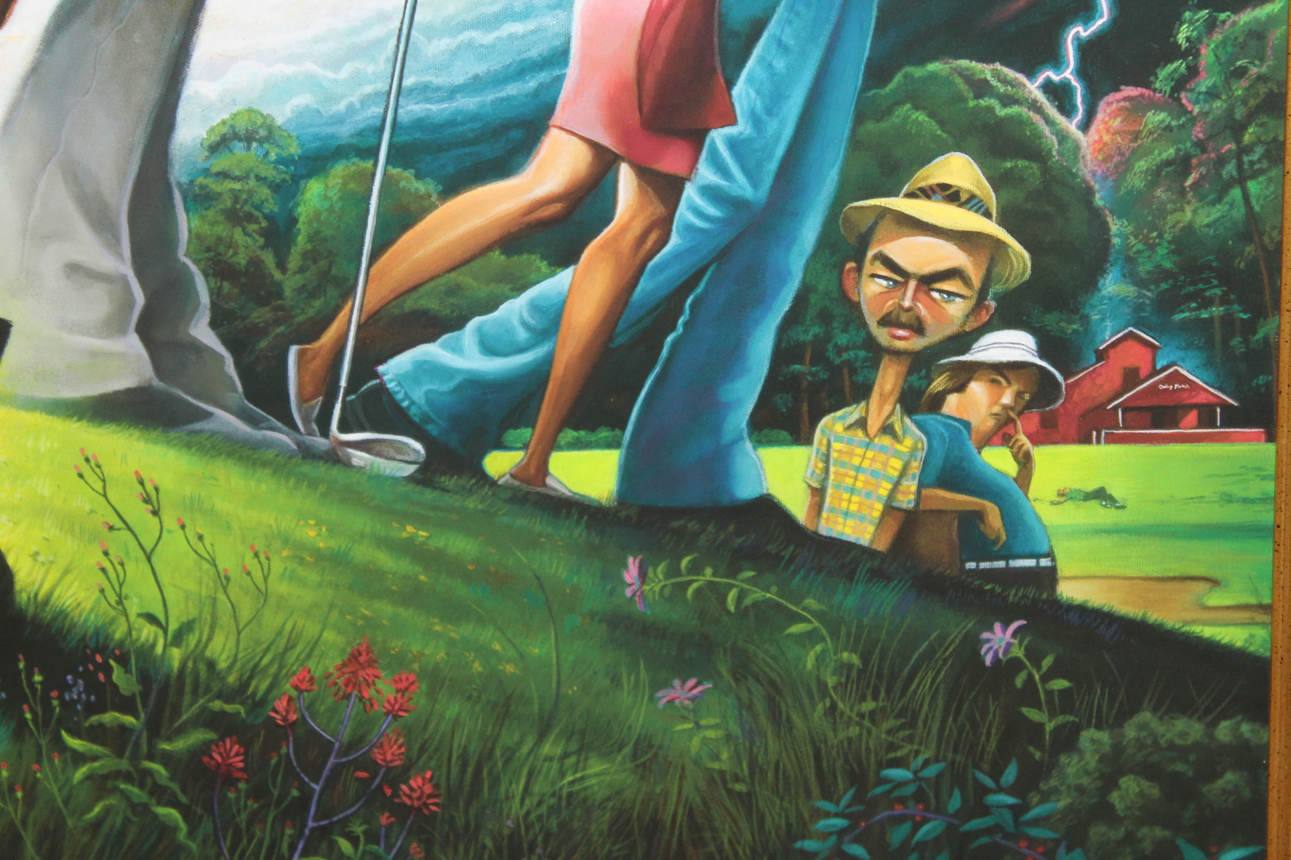 2592x1728 Lot Detail - Caddyshack Painting