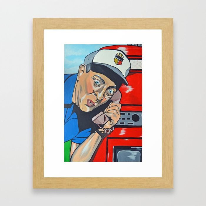 700x700 Rodney Dangerfield Caddyshack Framed Art Print By - Caddyshack Painting