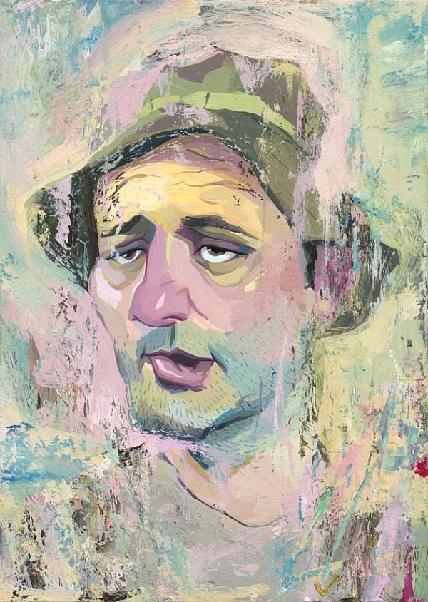 600x844 Cult Classic Characters Amp Musical Icons Illustrated Icon - Caddyshack Painting