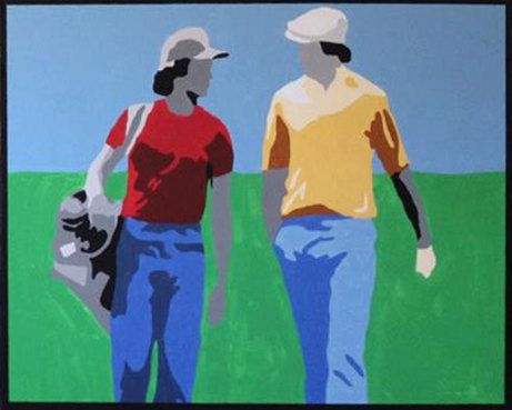 461x369 Caddy Shack Every Day Custom Hand Painted Acrylic On Canvas - Caddyshack Painting