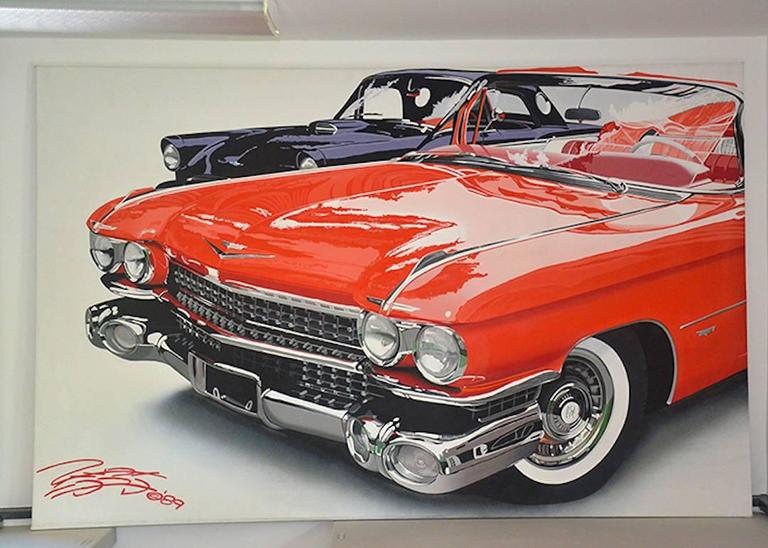 768x548 Randy Ford - Cadillac Painting