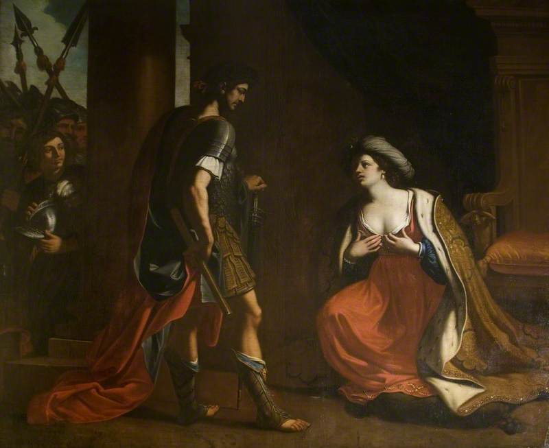 800x653 Caesar (Or Octavius) And Cleopatra Art Uk - Caesar And Cleopatra Painting