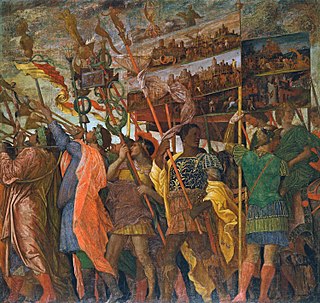 320x303 Triumphs Of Caesar (Mantegna) - Caesar Painting
