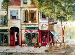 300x221 Cafe De Paris - Cafe De Paris Painting