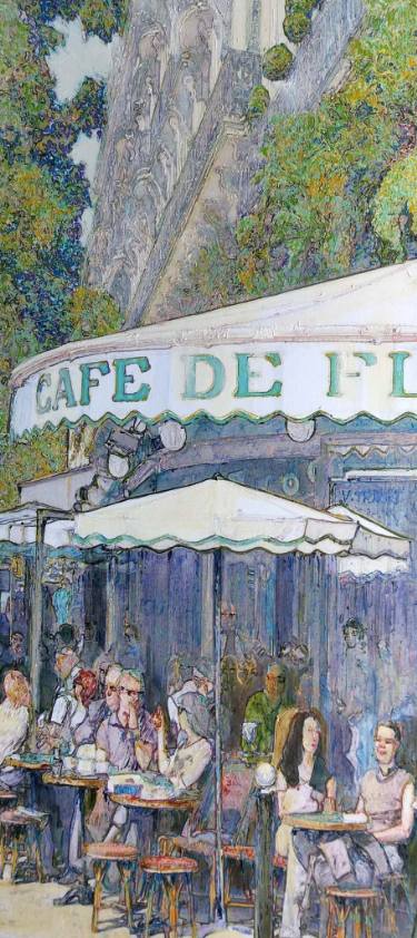 375x842 Caffe De Paris Paintings For Sale Saatchi Art - Cafe De Paris Painting