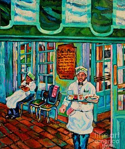 252x300 Cafe Du Monde Paintings Fine Art America - Cafe Du Monde Painting