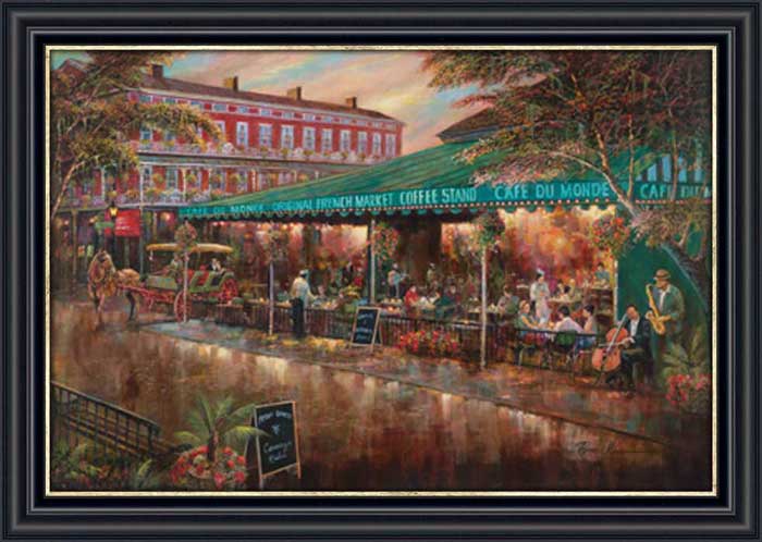 700x498 Cafe Du Monde - Cafe Du Monde Painting