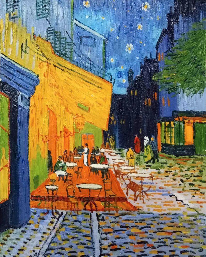 800x1000 Vincent Van Gogh, Cafe Terrace - Cafe Painting