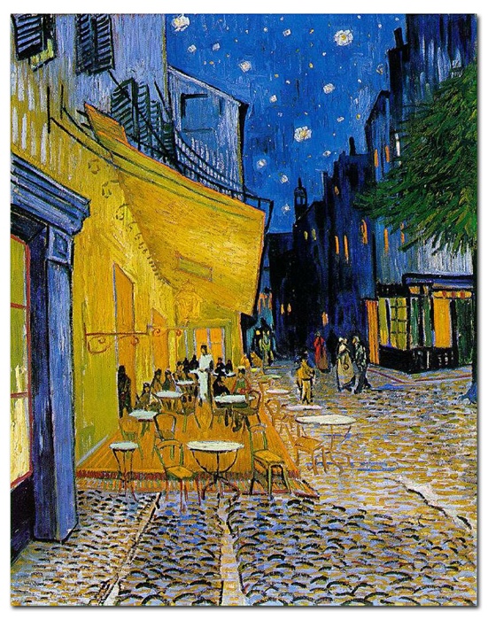 551x700 Cafe Terrace - Cafe Terrace Painting