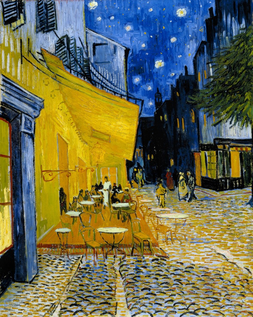 Cafe Terrace Painting at PaintingValley.com | Explore collection of ...