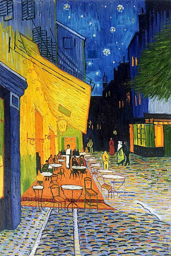 666x1000 Vincent Van Gogh, Cafe Terrace - Cafe Terrace Painting