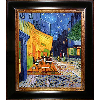 Cafe Terrace Painting at PaintingValley.com | Explore collection of ...