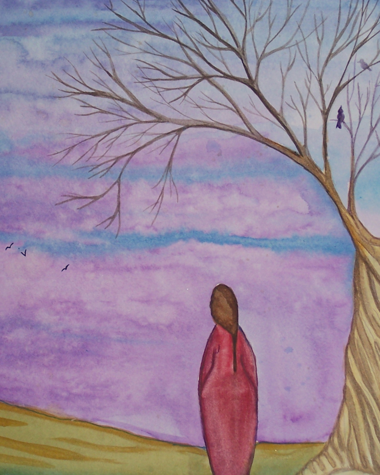 1220x1525 Ginger Pickles Art Studio I Know Why The Caged Bird Sings - Caged Bird Painting