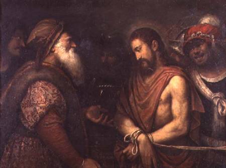 450x334 Christ Before Caiaphas - Caiaphas Painting