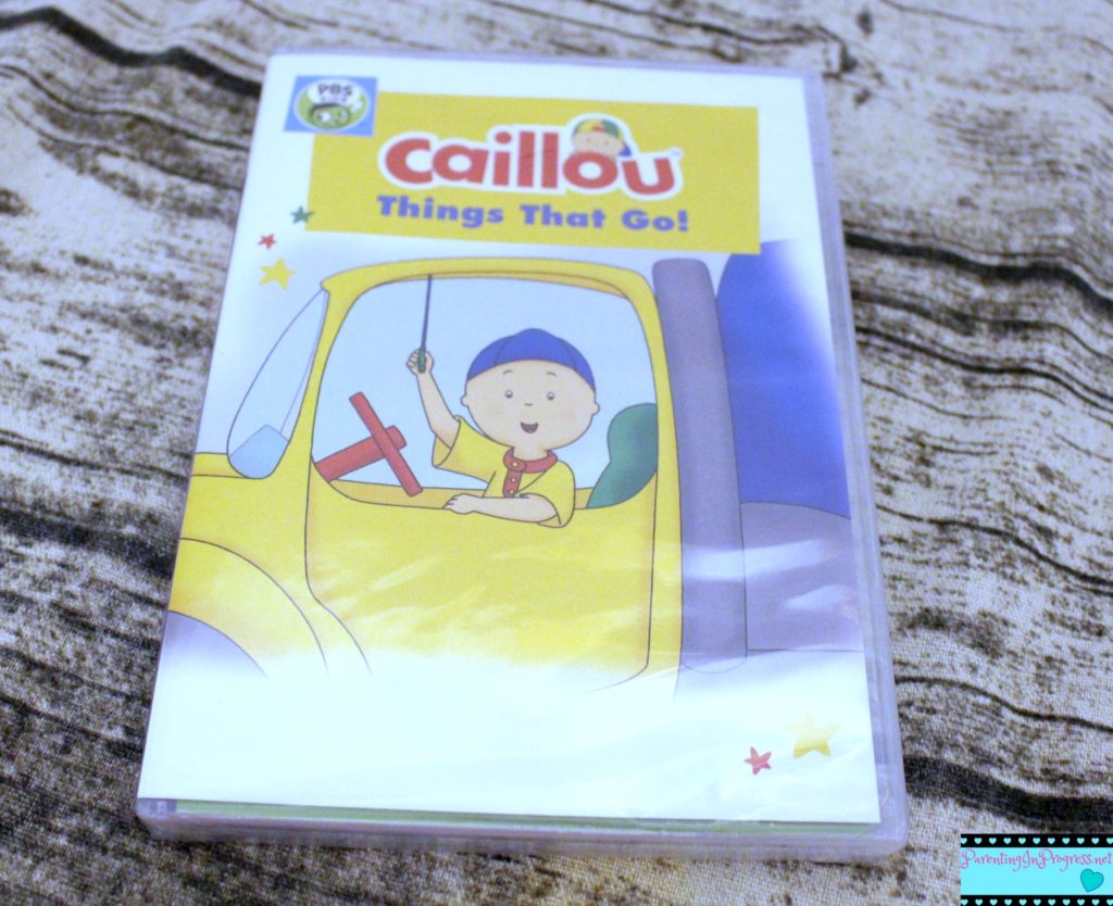 1024x834 Caillou Things That Go New On Dvd - Caillou Painting