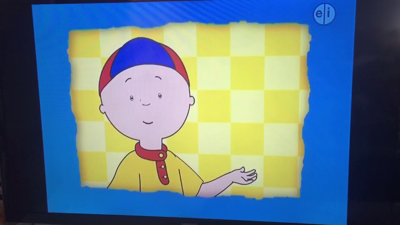 1280x720 Caillou Goodbye Scene (For Colleen Ford) - Caillou Painting
