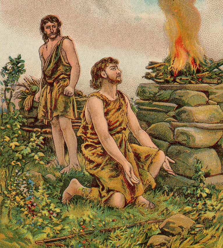 766x852 Cain And Abel Ot Story, Nt Applications Sharing The Good News - Cain And Abel Painting