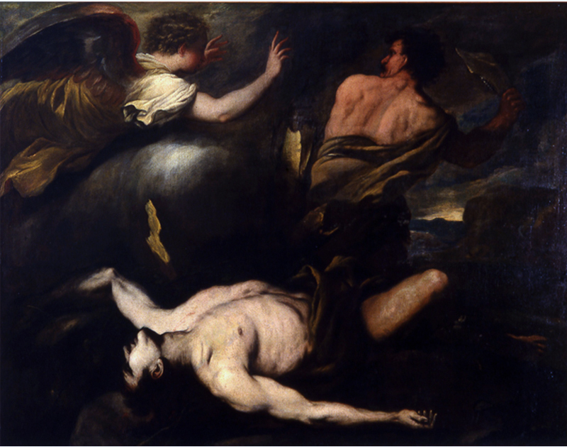 800x630 Fileluca Giordano Cain And Abel.jpg - Cain And Abel Painting