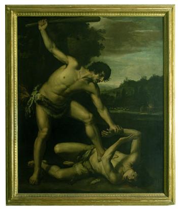 350x411 Cain And Abel Giuseppe Vermiglio - Cain And Abel Painting