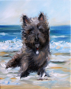 240x300 Cairn Terrier Paintings Pixels - Cairn Terrier Painting