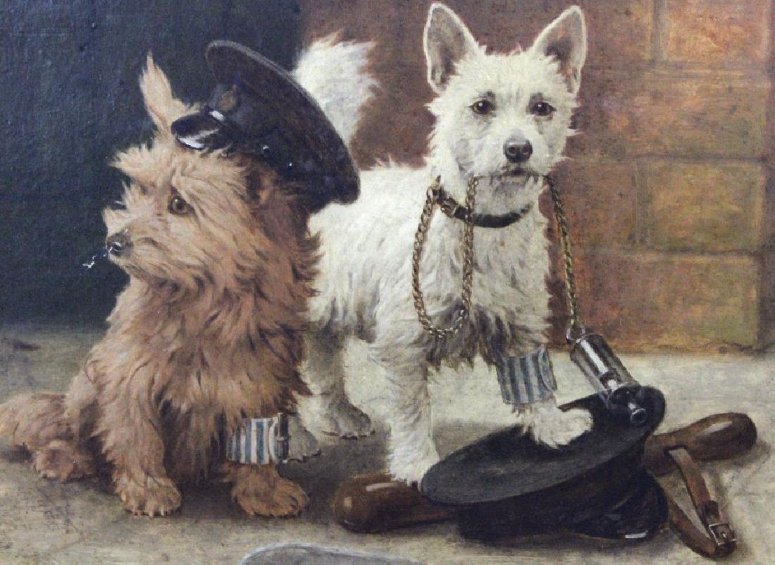 1100x802 Sydney Hayes Cairn Terrier Dogs Oil Painting - Cairn Terrier Painting