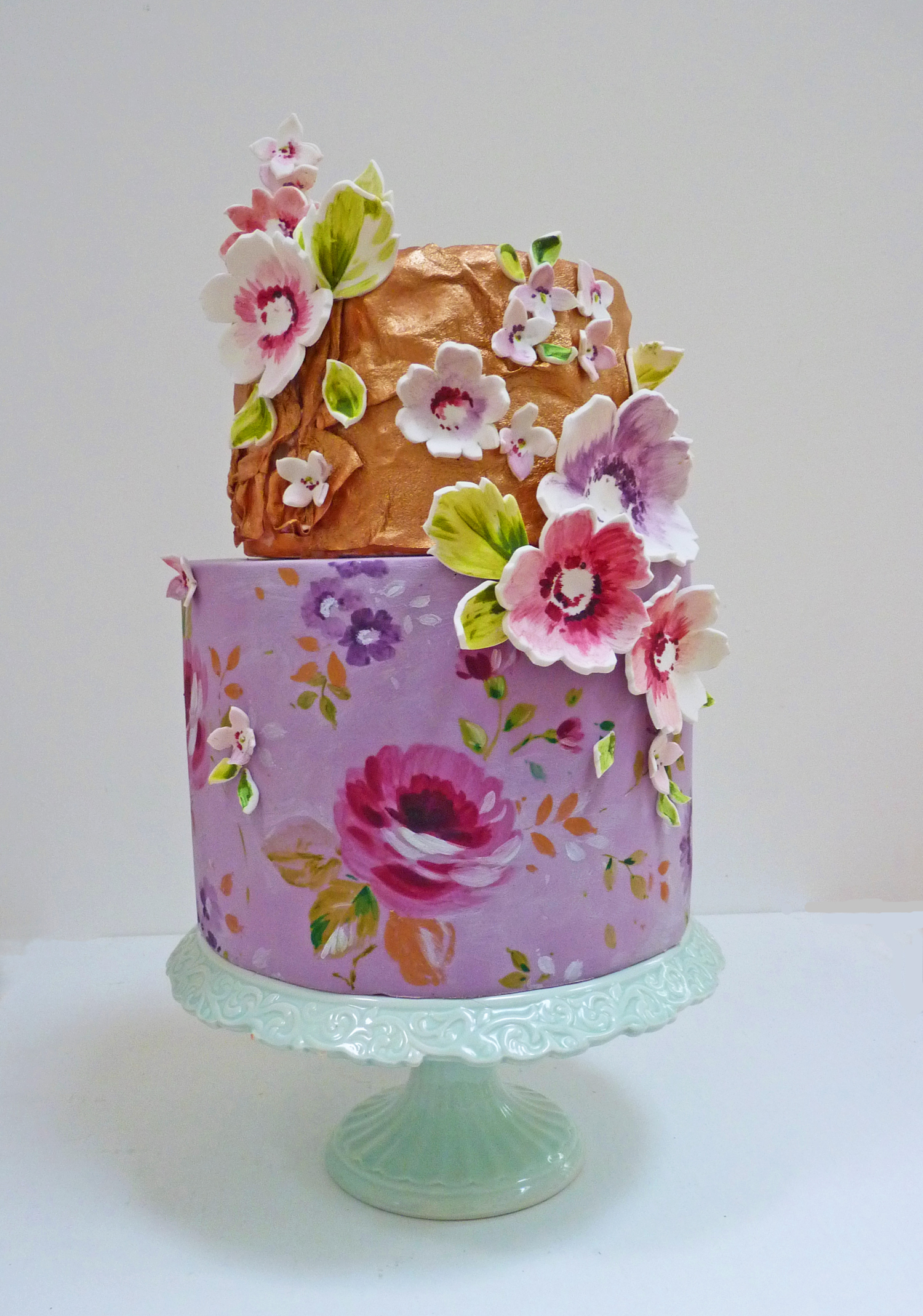 1500x2138 Venetian Cake Tutorial Nevie Pie Cakes - Cake Painting