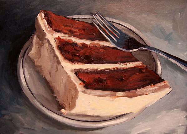 600x429 Paintings From A Small Town Slice Of Life - Cake Painting Artist