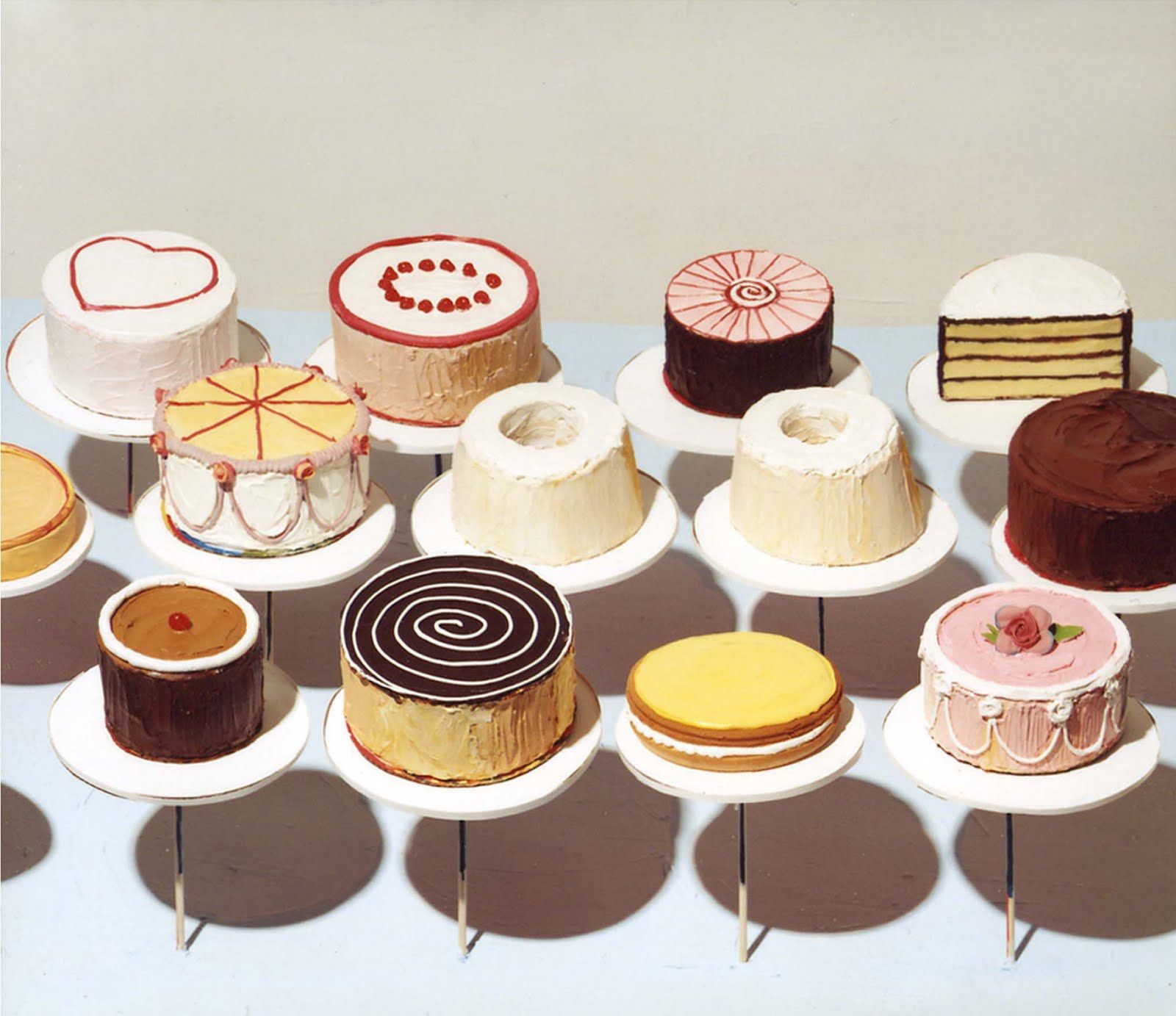 1600x1383 Wayne Thiebaud A R T I S T S - Cake Painting Artist