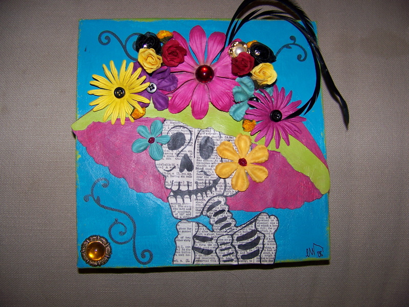 800x601 La Calavera Catrina Painting By Dolsalazar - Calavera Painting