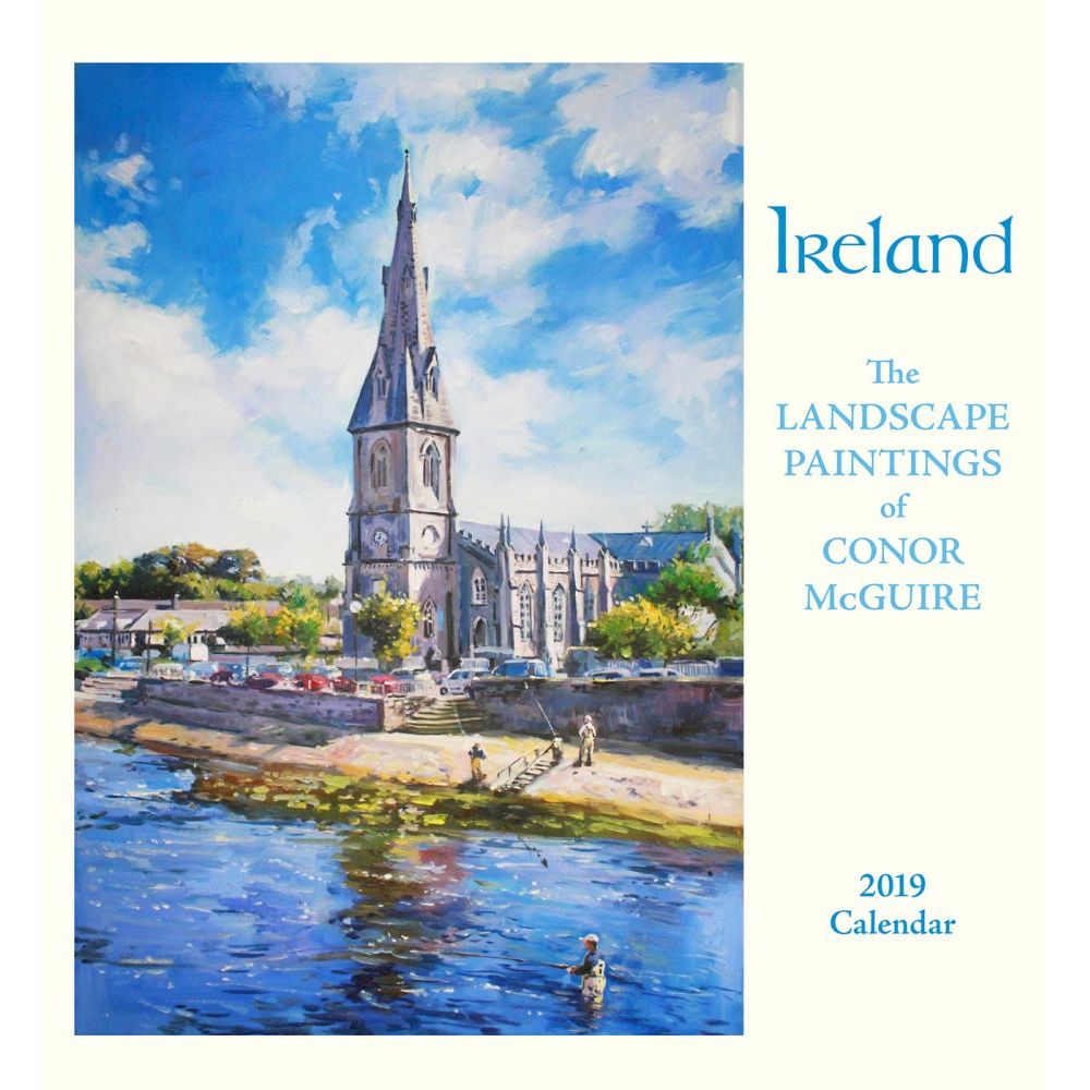 1000x1000 Ireland Landscape Paintings Mcguire 2019 Wall Calendar - Calendar Painting