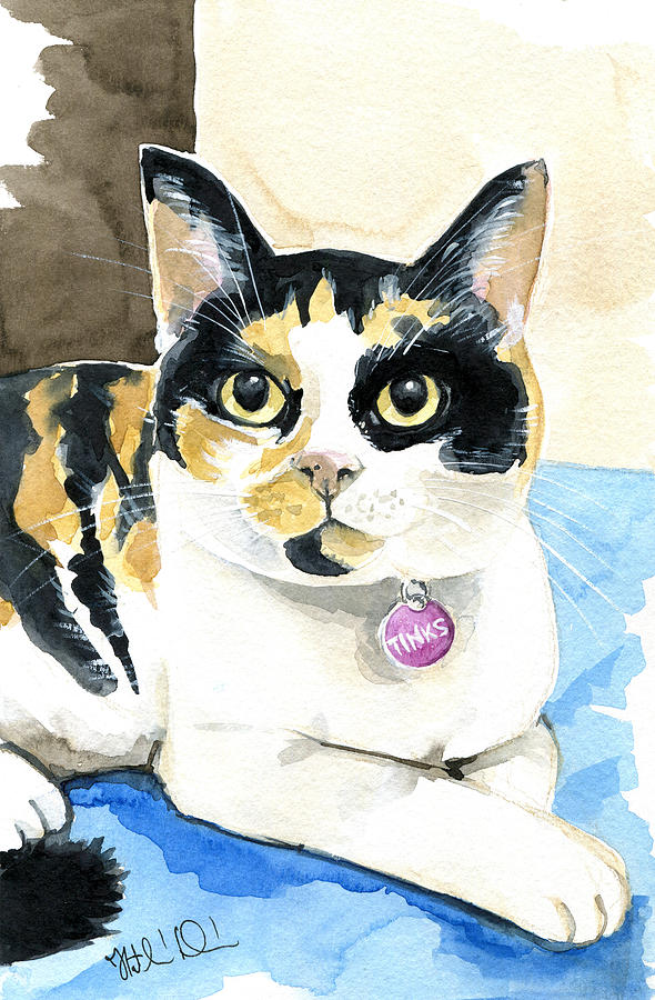 590x900 Tinks The Minx - Calico Painting