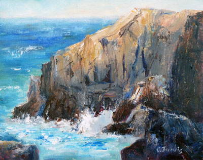 California Coast Painting at PaintingValley.com | Explore collection of ...