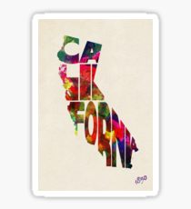 210x230 California Flag Painting Amp Mixed Media Stickers Redbubble - California Flag Painting