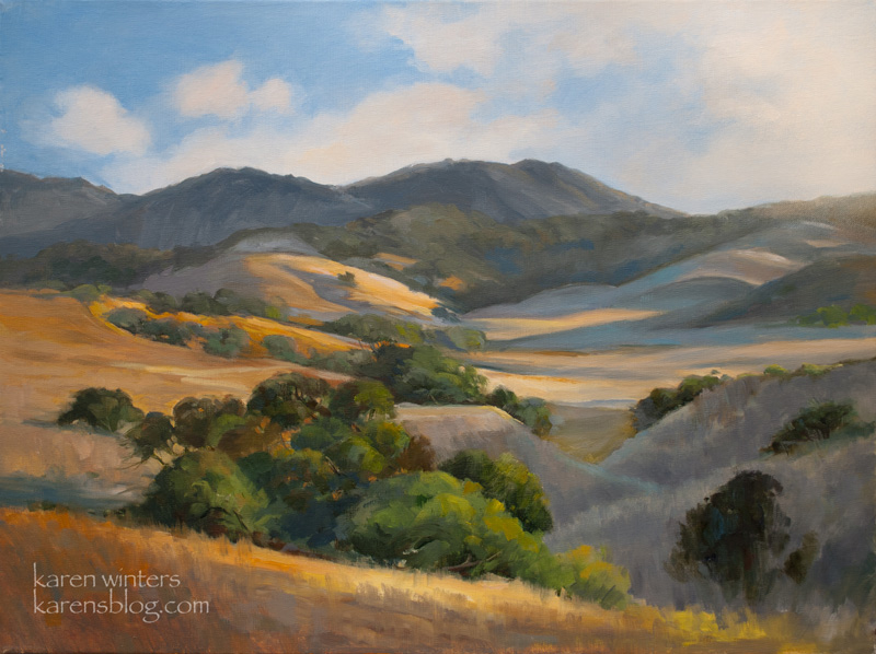 800x598 Oak Tree Paintings - California Landscape Painting