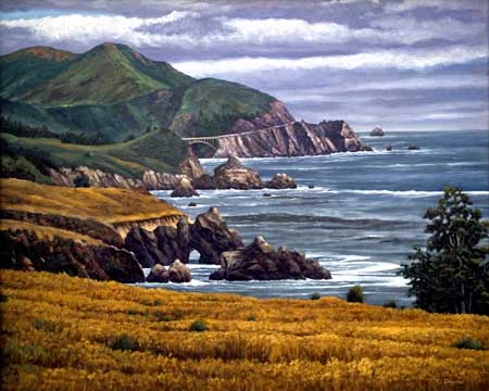 450x360 Rolland Luke Dingman Landscape Gallery Archives - California Landscape Painting