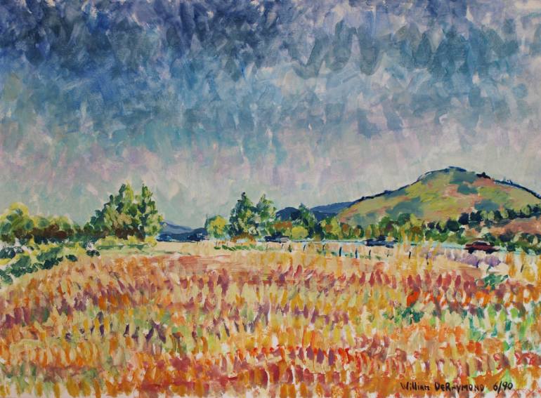 770x567 Saatchi Art Northern California Landscape Painting By William - California Landscape Painting
