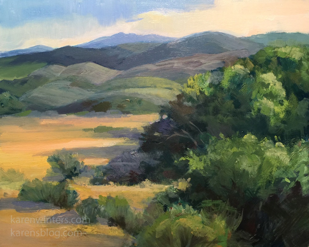 California Landscape Painting at PaintingValley.com | Explore ...