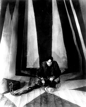282x350 The Cabinet Of Dr. Caligari, Robert Weine, 1920 Cupafs - Caligari Painting