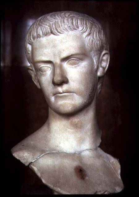 450x637 Emperor Caligula (C.12 41) Roman - Caligula Painting