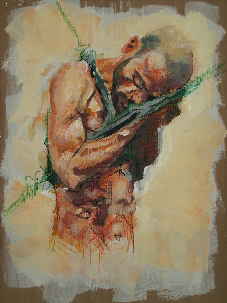 770x1027 Saatchi Art Caius (Caligula) Painting By Alexis Lekat - Caligula Painting