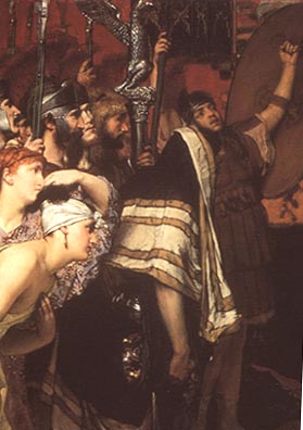 279x396 An Inglorious Moment In Ancient Rome - Caligula Painting